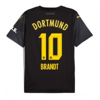 Camiseta Borussia Dortmund Julian Brandt #10 Segunda Equipación Replica 2024-25 mangas cortas